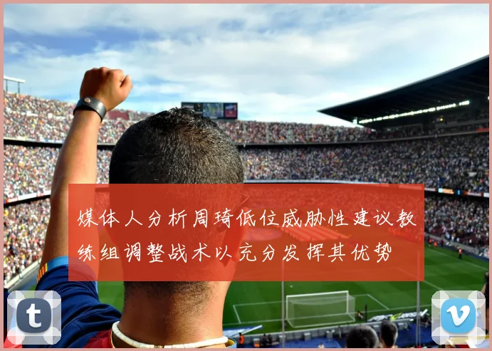 媒体人分析周琦低位威胁性建议教练组调整战术以充分发挥其优势